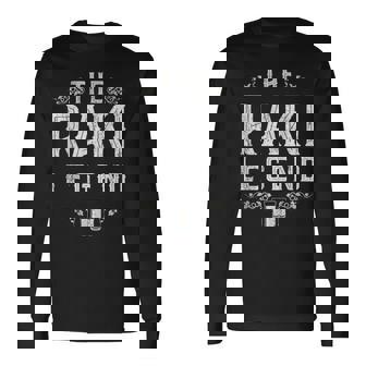 The Raki Legend Istanbul Turkish Türkei Turkey Türkiye 長袖Tシャツ - Kawaiitshirt