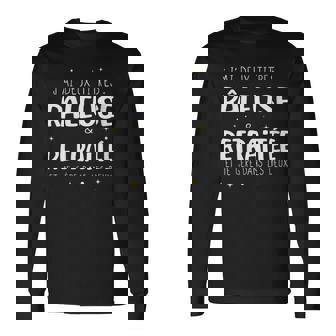 Râleuse Retraitée Cadeau Drôle Retraite Chiante T-shirt à manches longues - Cadeauxyz