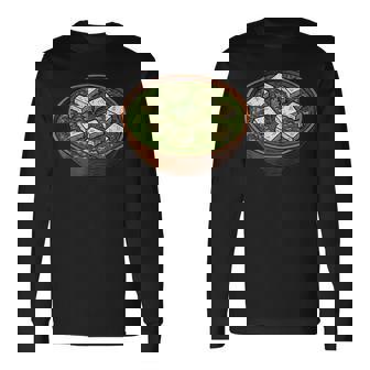 Really Like Palak Paneer Spinach Curry India Cuisine Dish Long Sleeve T-Shirt | Mazezy