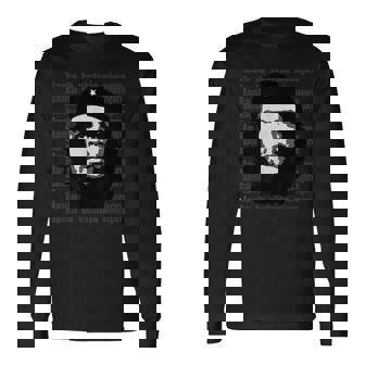 Rebel キューバシャツ ゲリラレボリューション チェゲバラ 長袖Tシャツ - Kawaiitshirt