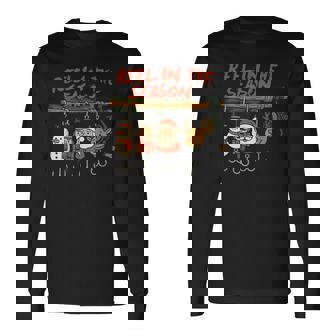 Reel In The Season Fishmas Santa Fishing Fisherman Christmas Long Sleeve T-Shirt | Seseable FR