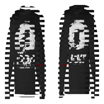 Remember D-Day Operation Overlord June 6 WWII Long Sleeve T-Shirt | Mazezy