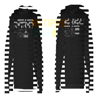 Retired Command Sergeant Major CSM Patriot Freedom Tank Top Long Sleeve T-Shirt | Mazezy