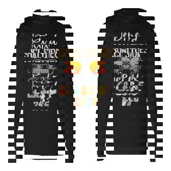 Retired Social Studies Teacher Class Of 2026 Retirement Tank Top Long Sleeve T-Shirt | Mazezy