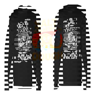 Retro Baking Baking Queen Casserole Home Baking Long Sleeve T-Shirt | Mazezy