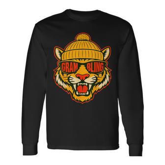 Retro-Grambling Hbcu Africa Historical Black College Alumni Long Sleeve T-Shirt - Seseable
