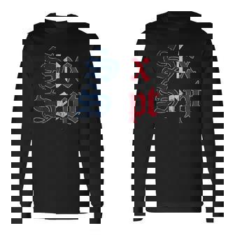 Retro Six Sept 67 In French Flag Of France Long Sleeve T-Shirt | Mazezy