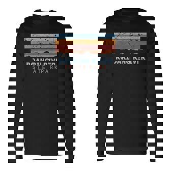 Roaring Rivertate Park ミズーリ州立公園 レトロ クール 長袖Tシャツ - Kawaiitshirt