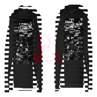 Rock & Roll Electric Guitar Rebellion 1973 Underground Punk Long Sleeve T-Shirt | Mazezy