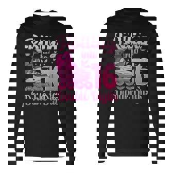 Rolling Into 16 Double Digits Roller Skate 16th Birthday Long Sleeve T-Shirt | Mazezy