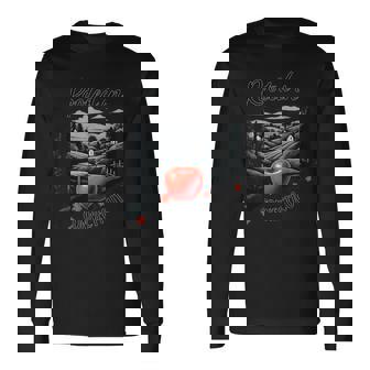 Rooted In Connecticut USA Travel Poster Tshirt Long Sleeve T-Shirt | Mazezy