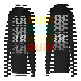 Ruri 瑠璃 長袖Tシャツ - Kawaiitshirt