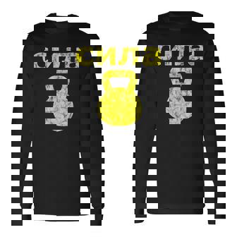 Russiantrength ケトルベル 筋力ワークアウトエクササイズ 長袖Tシャツ - Kawaiitshirt