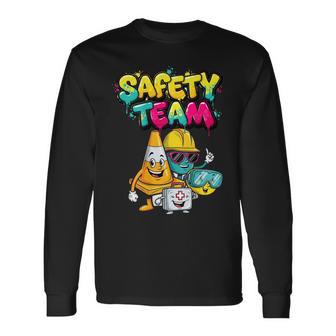 Safety Team Safety Commit Long Sleeve T-Shirt - Thegiftio UK