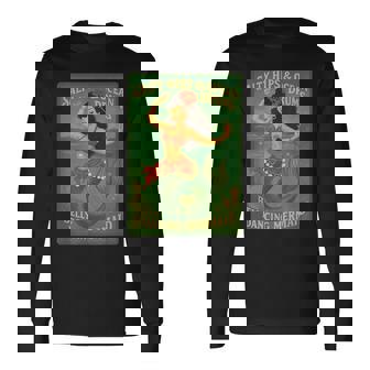 Salty HIPS And Ocean Drums Belly Dancing Mermaid Long Sleeve T-Shirt | Mazezy