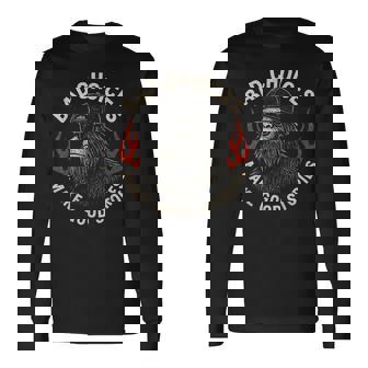 Sasquatch Bad Choices Make Goodtories 面白い 皮肉 長袖Tシャツ - Kawaiitshirt