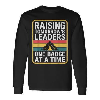 Scout Leader Tomorrows Leaders Scout Long Sleeve T-Shirt - Thegiftio UK