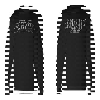 Senior 2026 Class Of 2026 Graduation Of High School College Long Sleeve T-Shirt - Thegiftio