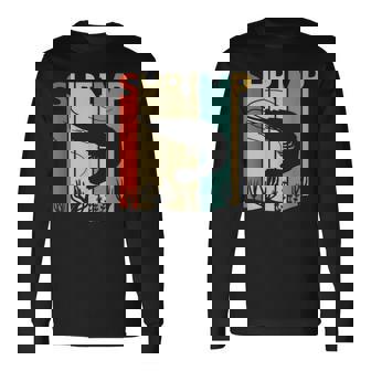 Shrimp エビ 動物 長袖Tシャツ - Kawaiitshirt