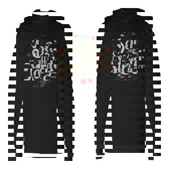 Soon To Be Merry'd Engaged Couples Matching Long Sleeve T-Shirt | Mazezy