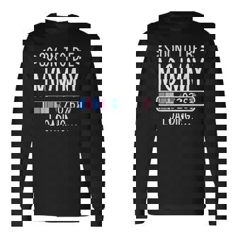 Soon To Be Mommy 2026 Loading Pregnancy Announcement 2026 Long Sleeve T-Shirt | Mazezy