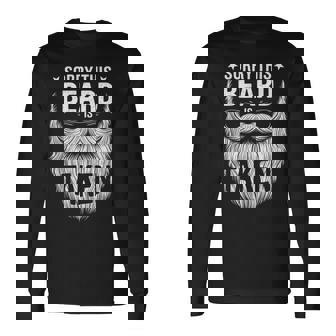 Sorry This Beard Is Taken Bearded Man Husband Tank Top Long Sleeve T-Shirt | Mazezy