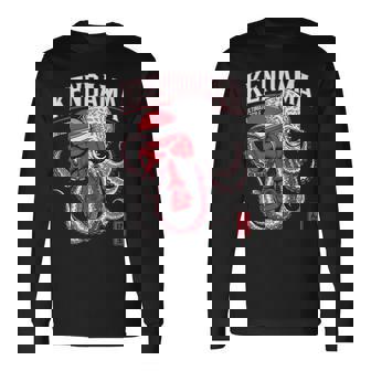 Souvenir De La Bataille De Kendama Harajuku Tokyo Octopus T-shirt à manches longues - Cadeauxyz