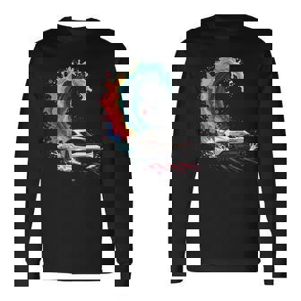 Splash Sports Car Drift Art Auto Fans Motorsport Long Sleeve T-Shirt | Mazezy