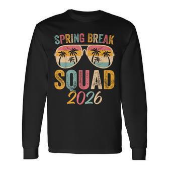 Spring Break Squad 2026 Friends Family Matching Squad Long Sleeve T-Shirt | Mazezy