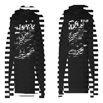 Squarebody Burb ライフトラック シルエット スクエアボディ サバーバン 長袖tシャツ 長袖Tシャツ - Kawaiitshirt