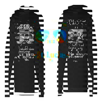 St Lucia Vacation Family Friends Trip Cruise 2025 Matching Long Sleeve T-Shirt - Monsterry