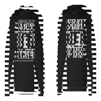 Straight Outta My Thirties 長袖Tシャツ - Kawaiitshirt