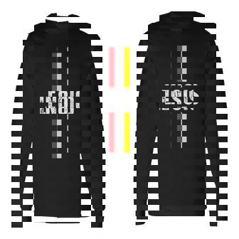 Supporter Lensois Foot Habitant De Lens Équipe De Lens T-shirt à manches longues - Cadeauxyz