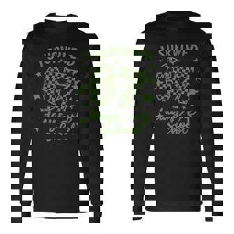 I Survived 67 Days Of School Teachers Student 67 Meme Long Sleeve T-Shirt - Monsterry