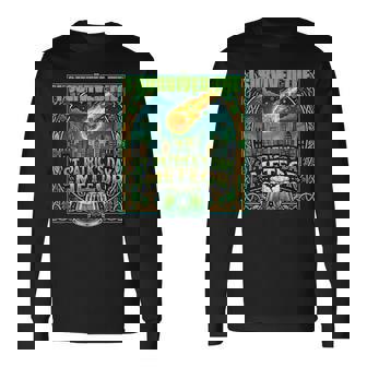 I Survived St Patrick's Day Meteor 2026 Quote Long Sleeve T-Shirt - Monsterry