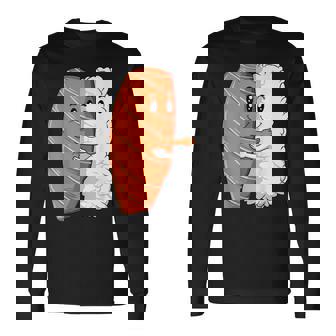 Sushi Abrazoushi Amantesushiushi Abrazo Arrozushi Amantes Camiseta de manga larga - Regaloses