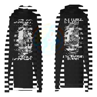 T-Rex ケトルベル ワークアウト バーピー トレーニング ケトルベル 長袖Tシャツ - Kawaiitshirt