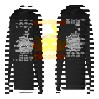 Tacocat シャツ キッズ シンコ・デ・マヨ メキシカン タコス キャット・タコス 長袖Tシャツ - Kawaiitshirt