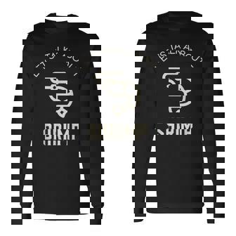 Lets Talk About Erinp おもしろエビ好き シーフードエビ 長袖Tシャツ - Kawaiitshirt