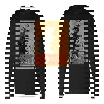 Team Krampus Krampus Christmas Crew Merry Krampus Long Sleeve T-Shirt - Monsterry