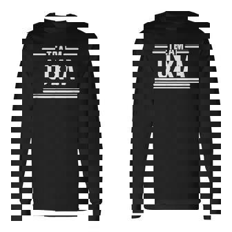 Team Uxia Apellido Camiseta de manga larga - Regaloses