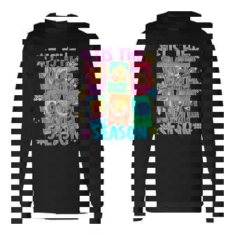 Tis The Season Mexican Food Latina Pan Dulce Christmas Long Sleeve T-Shirt - Monsterry