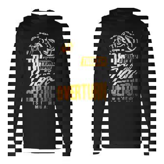 Tow Trucker Is My Name Overturn Is My Game Driver Wrecker 長袖tシャツ 長袖Tシャツ - Kawaiitshirt