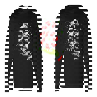 Trending Six Seven Meme Christmas 67 Xmas Couple Christmas Long Sleeve T-Shirt - Thegiftio