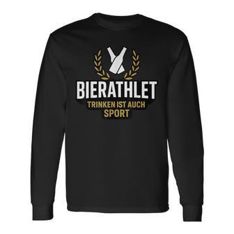 Trinken Ist Auchport Bierportler Langarmshirts - Geschenkecke