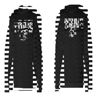 Trojan Back To School Spirit Long Sleeve T-Shirt | Seseable CA