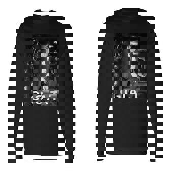 Trump 2024 Trump Goat I Stand With Trump Long Sleeve T-Shirt - Monsterry