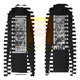 Trump El Pendejo Political Clown Satire Long Sleeve T-Shirt | Seseable CA