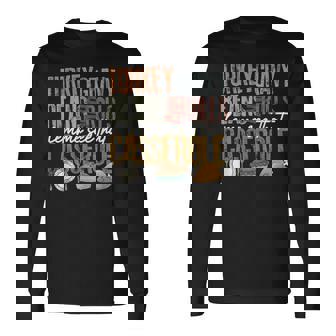 Turkey Gravy Beans And Rolls Casserole Thanksgiving Long Sleeve T-Shirt - Monsterry