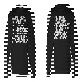 Two Three Four 市外局番 234 アクロン オハイオ州 米国 長袖Tシャツ - Kawaiitshirt